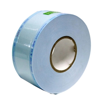 Flat sterilization pouch roll